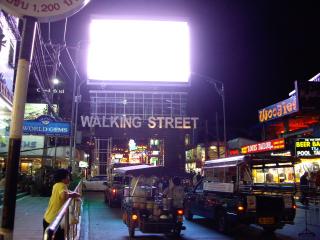 タイ パタヤ ウォーキングストリート